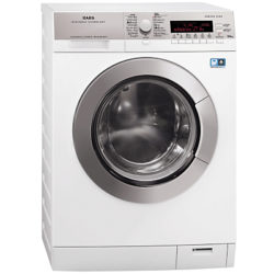AEG L87695NWD Freestanding Washer Dryer, 9kg Wash/6kg Dry Load, A Energy Rating, 1600rpm Spin, White